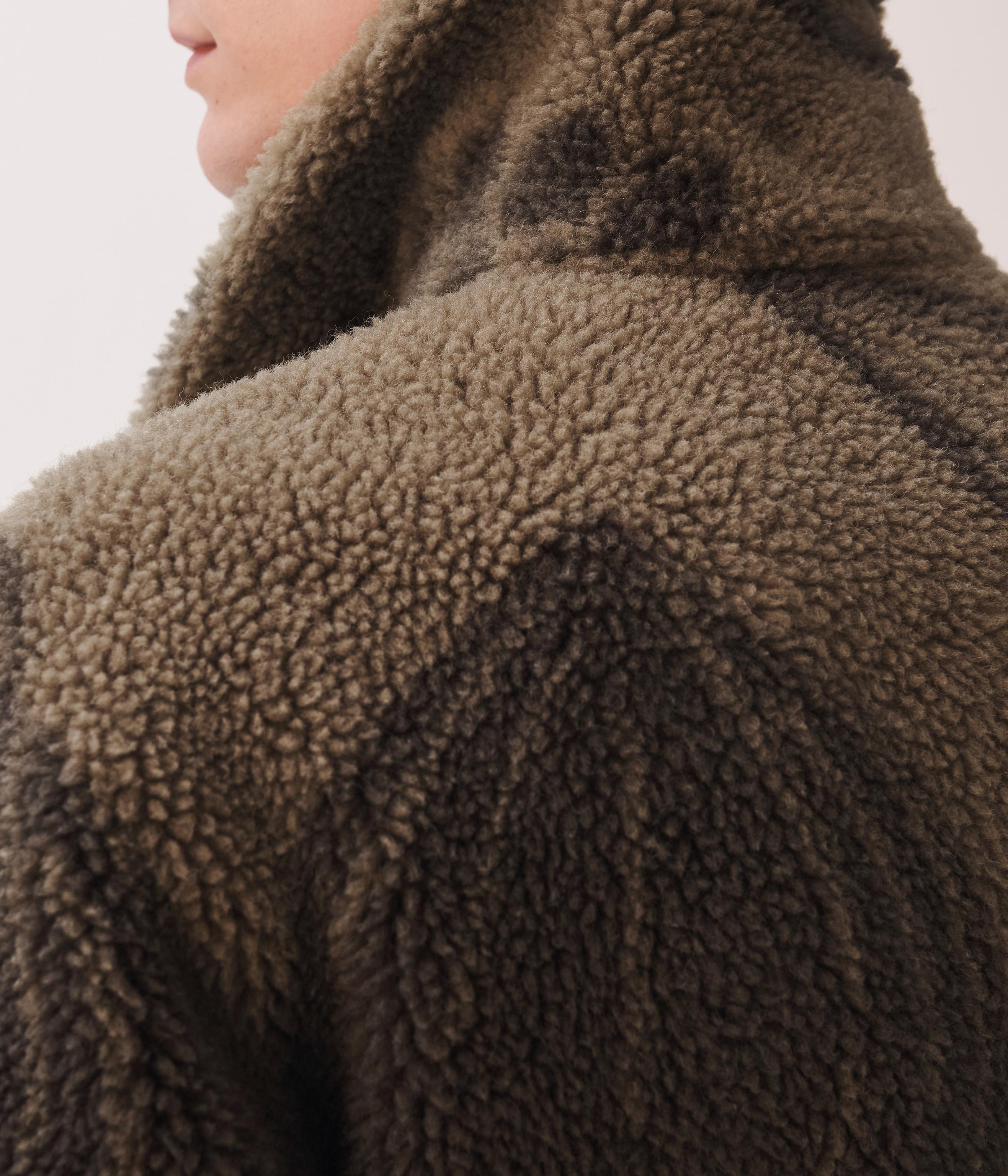 SURCHEMISE EN JACQUARD DE LAINE CEDRIC GROLET